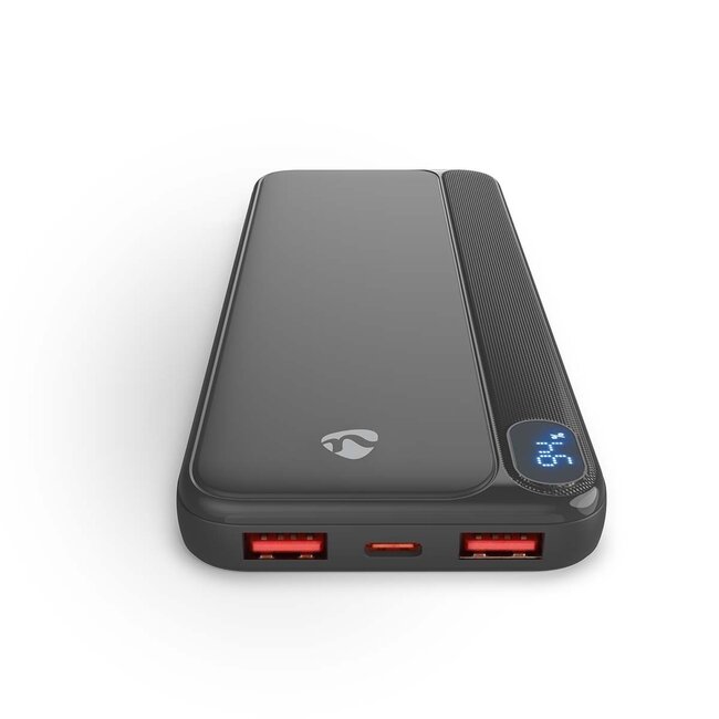 Nedis Powerbank | 1x USB-C PD 20W + 2x USB-A QC 18W | 10.000 mAh
