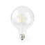 Nedis SmartLife Wi-Fi LED-Filamentlampe E27 G125 warmweiß klar