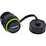 InLine® USB-A Kupplung mini, IP68, geschirmt, 2x USB-A Anschluss