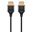 HDMI-Kabel Slimline HDMI 2.0 (4K 60Hz HDR) CCS Schwarz 0,5 m