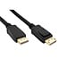 DisplayPort Kabel | DP2.1a (16K) | UHBR20 (80G) | Kupfer | TPE-LSZH | 3 Meter