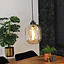 Hanglamp Amber 30 cm 1-lichts glas