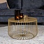 Salontafel Senna goud metaal