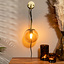 Wandlamp Else 1-lichts Amber