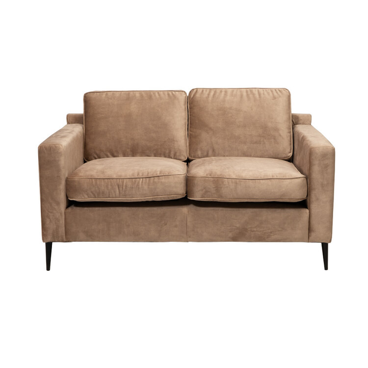 Velvet bank 2-zits Florida taupe