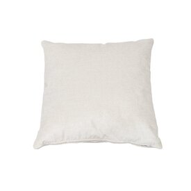 Sierkussen Myles stof gemêleerd wit 45 x 45 cm