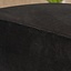 Hocker Memphis velvet zwart