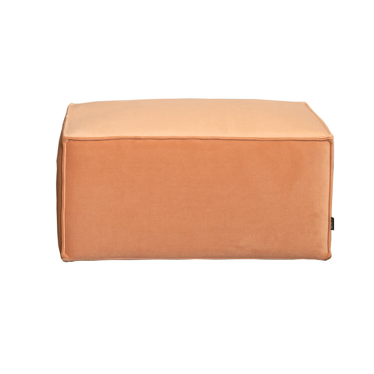 Hocker Memphis velvet roze