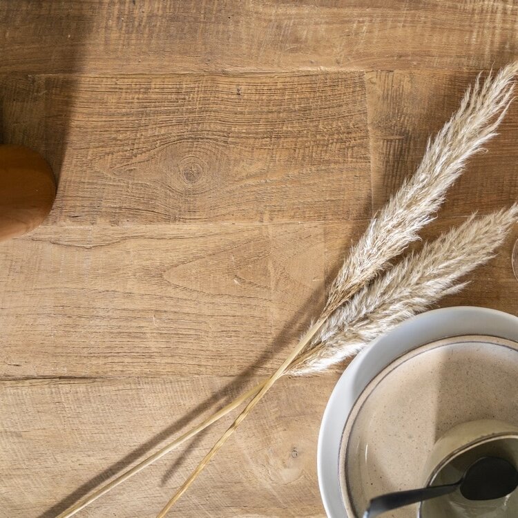 Eetkamertafel Chico teakhout 220 x 100 cm