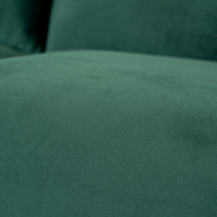 Velvet bank 2,5-zits Denver groen