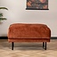Hocker Denver velvet koper
