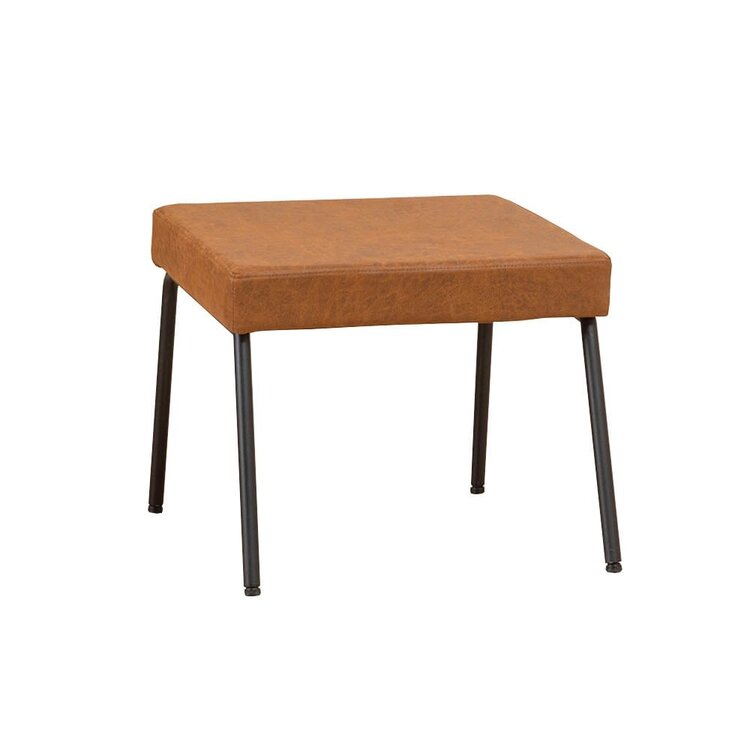 Hocker Espen cognac eco-leer