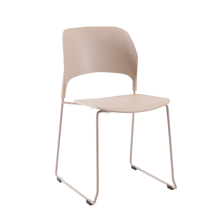 Scandinavische eetkamerstoel Elena taupe