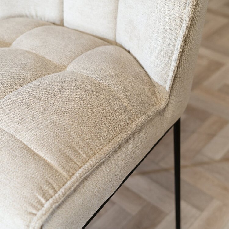 Scandinavische barkruk Jelle taupe 82 cm