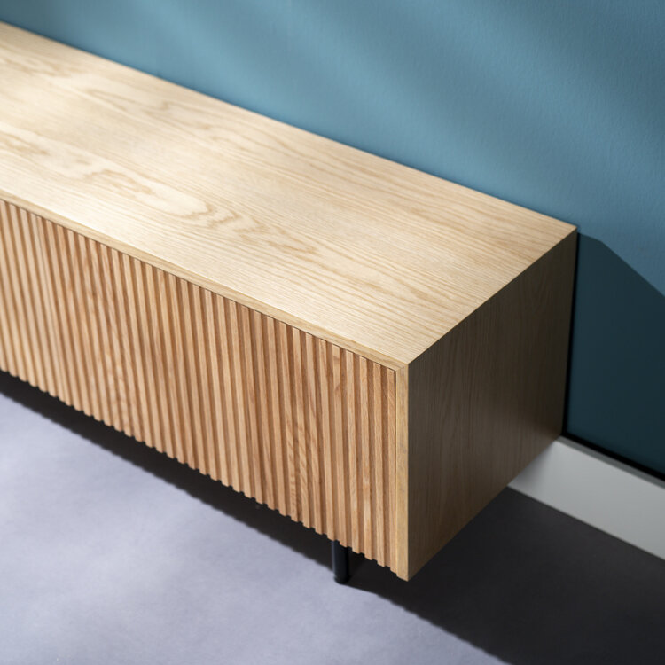 Tv-meubel Ray blank eiken 180 cm