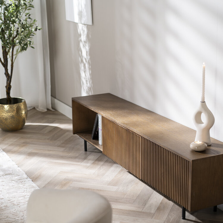 Tv-meubel Ray rustiek eiken 180 cm