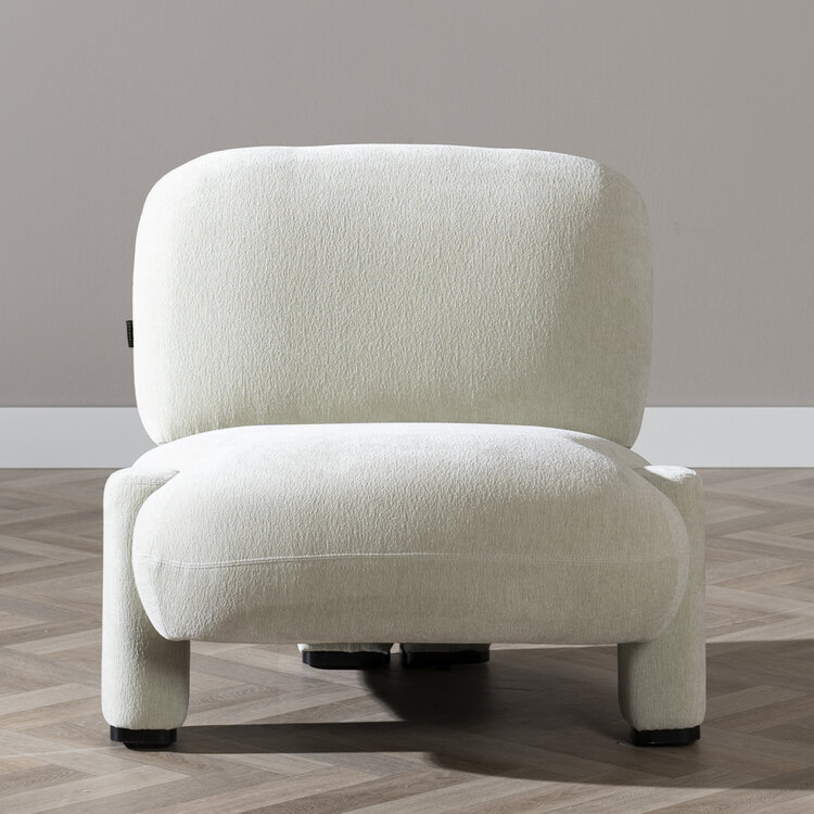 Scandinavische fauteuil Louise chenille mintgroen