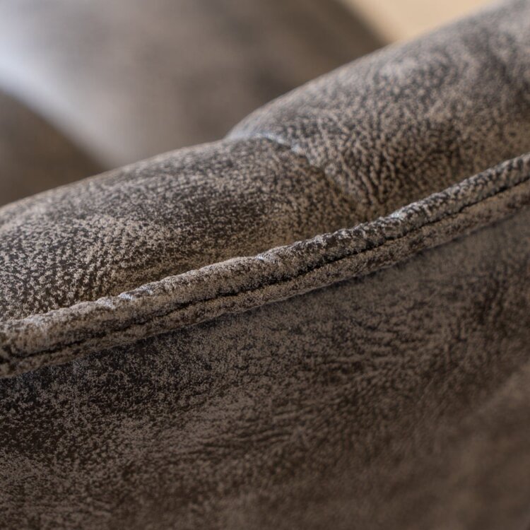 Industriële eetkamerstoel Abel antraciet