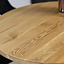 Bistrotafel Sven eikenhout Ø80 cm