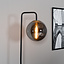Vloerlamp Ebba 1-lichts Smoke