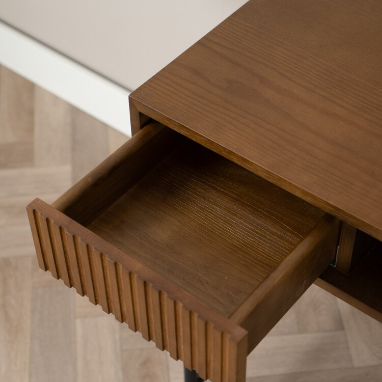 Bureau Maury rustiek eiken 120x55x77 cm