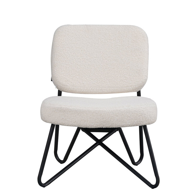 Teddy fauteuil Julia wit