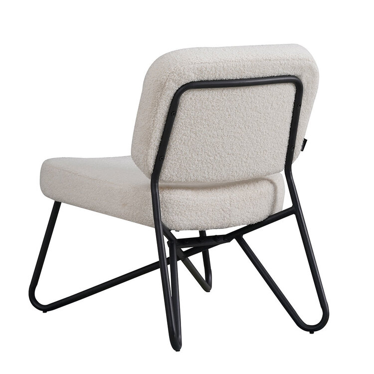 Teddy fauteuil Julia wit