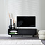 Tv-meubel Ray zwart eiken 150 cm