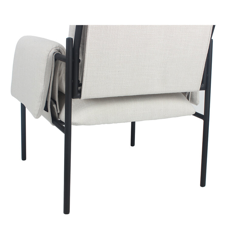 Fauteuil Urban linnen off white