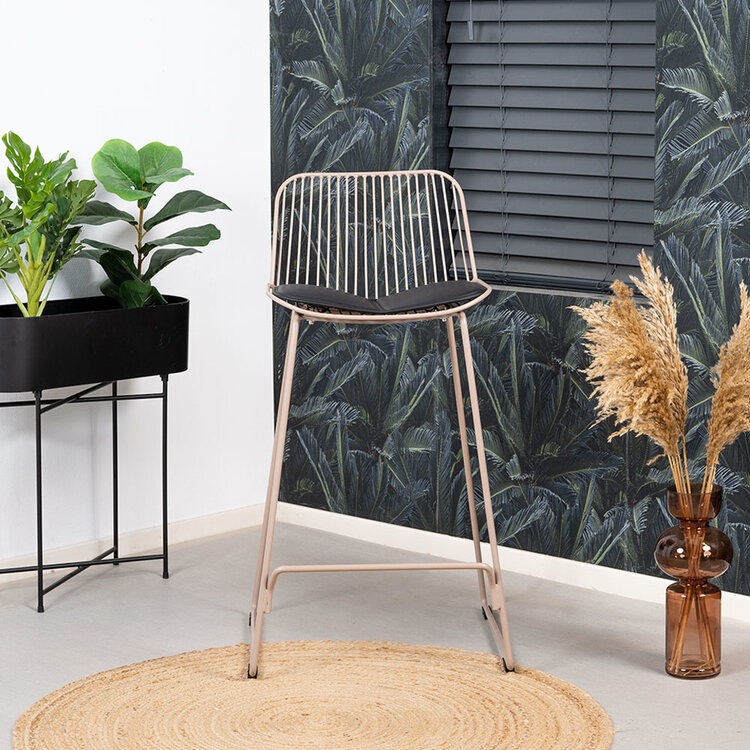 Design barkruk Jenny taupe 67 cm