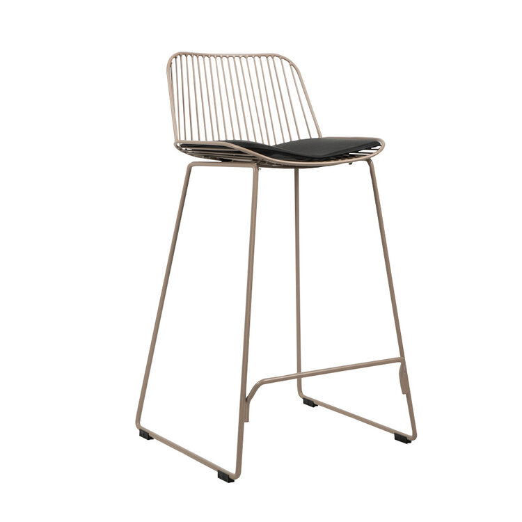 Design barkruk Jenny taupe 67 cm