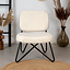 Teddy fauteuil Julia wit