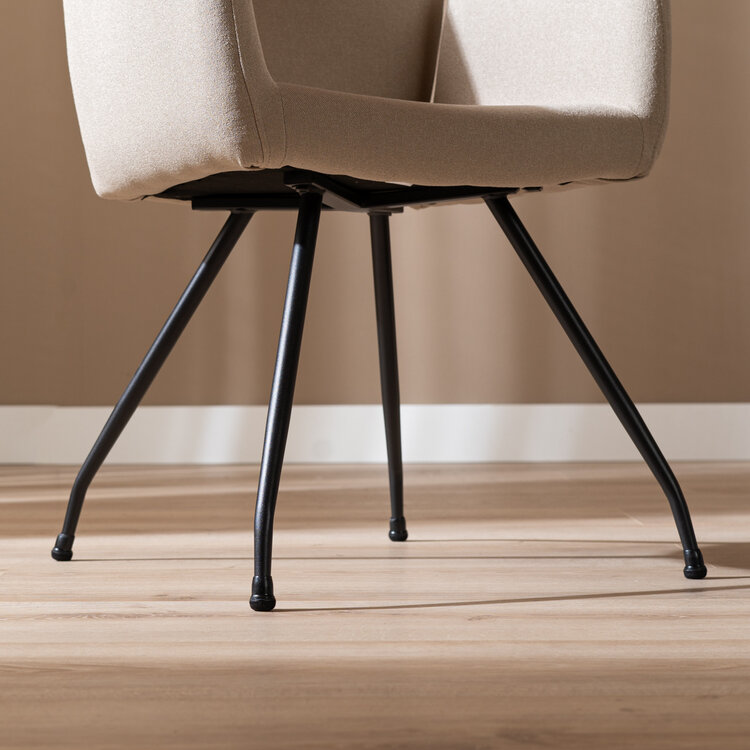 Vloerbeschermer set (voor 4 poten) zwart Ø14-19 mm