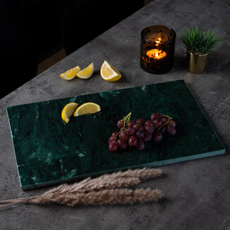 Marmeren serveerplank Fauve 30 x 50 cm groen