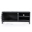 Tv-meubel zwart Fresno mangohout 130 cm