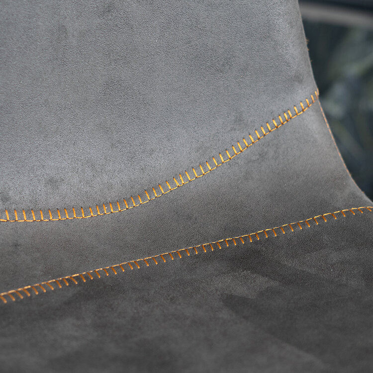 Industriële barkruk Susan antraciet 72 cm