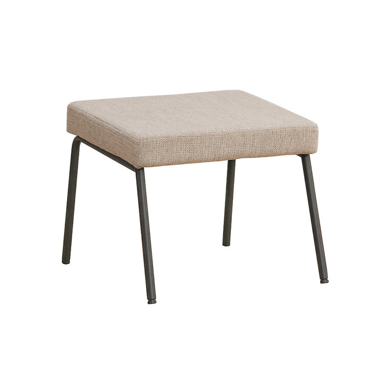 Hocker Espen taupe gerecyclede stof