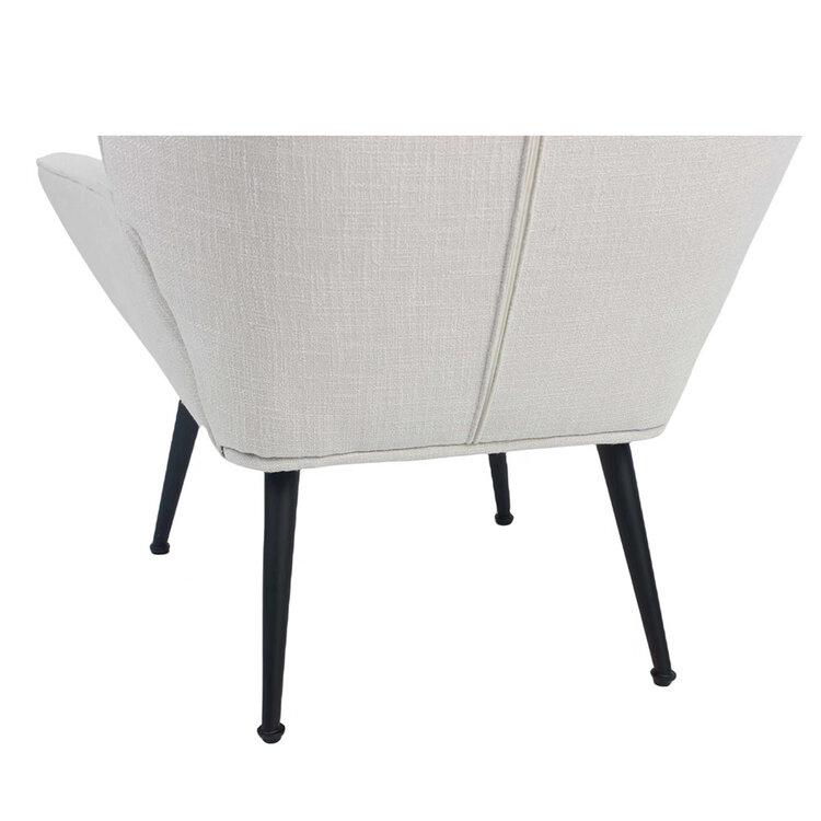 Fauteuil City linnen off white