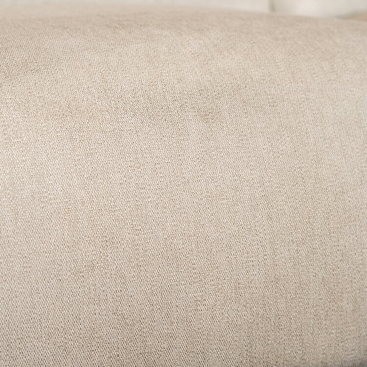 Scandinavische hoekbank Denver off white stof gemêleerd rechts