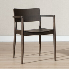 Eetkamerstoel Iza walnoot