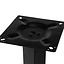 Bartafelonderstel Sven metaal zwart 105 cm
