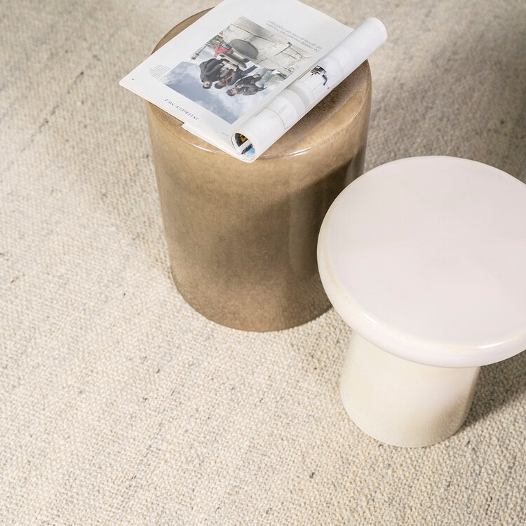 Design bijzettafel Roem keramiek taupe