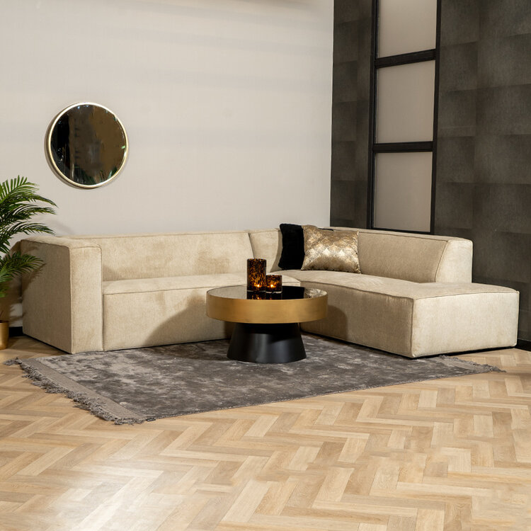 Salontafel goud Milena groot 40 cm hoog