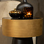 Salontafel goud Milena klein 50 cm hoog