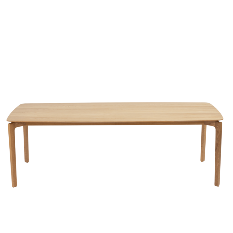 Scandinavische eettafel Cala naturel eiken 220 x 100 cm