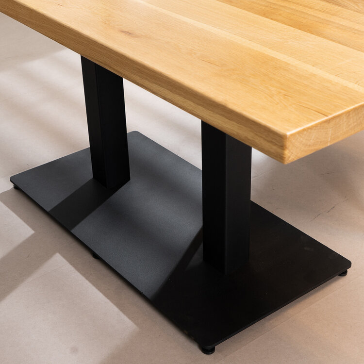 Eettafel Sven eikenhout 160 x 80 cm