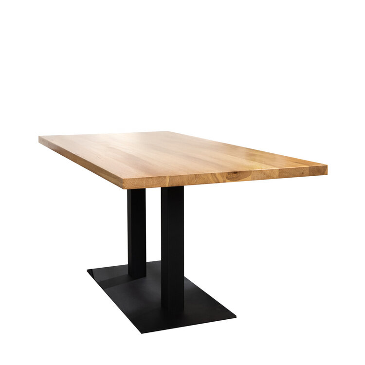 Eettafel Sven eikenhout 160 x 80 cm