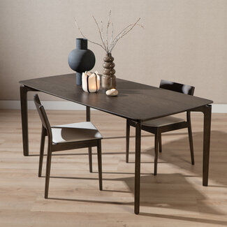 Eettafel Cala walnoot 180 x 90 cm