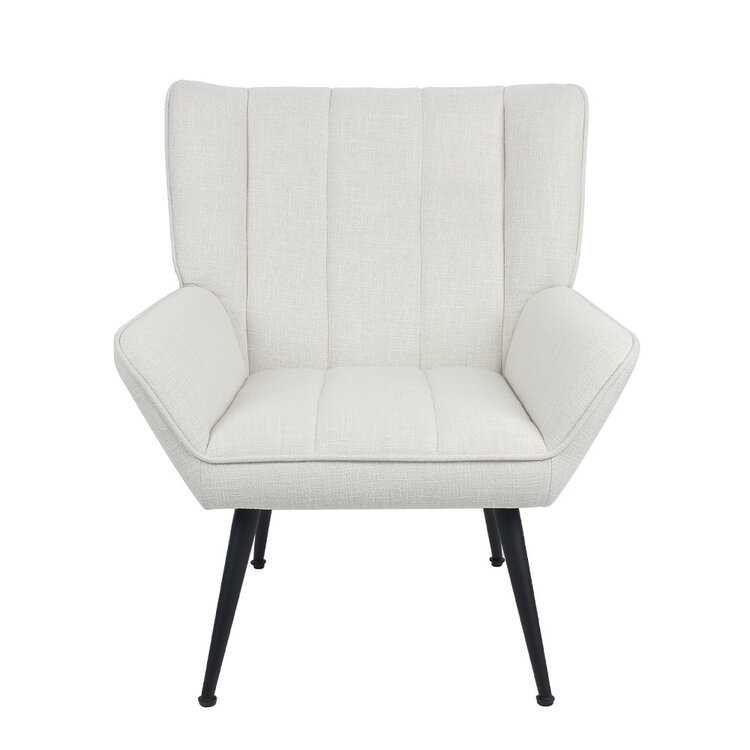 Fauteuil City linnen off white