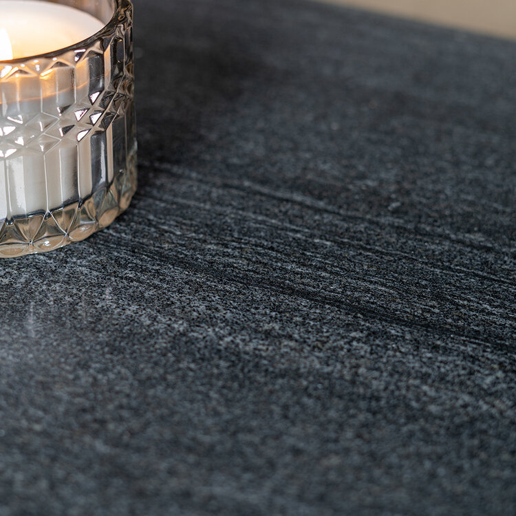 Salontafel marmer Rico 94 x 38 cm zwart